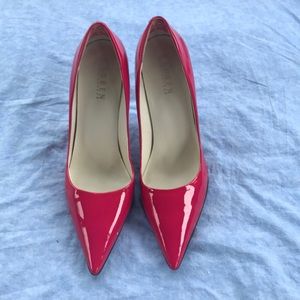 Hot pink,Ralph Lauren pumps